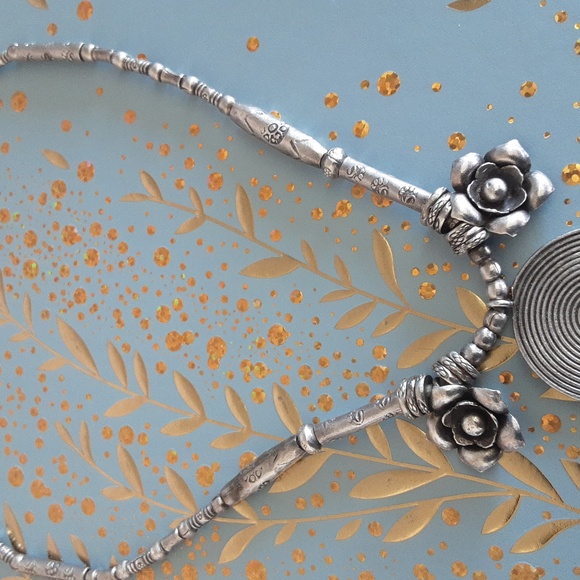 COPY - Heavy weight Thai silver necklace/ choker - Picture 5 of 10